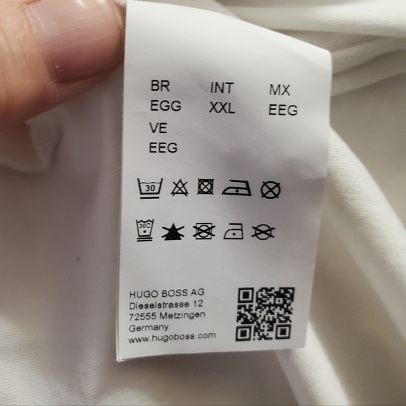 Boss Hugo Boss Prout 06 Regular Fit White Polo. - Picture 13 of 16